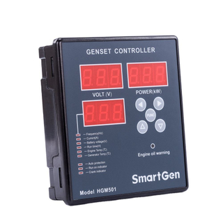 SmartGen HGM501 Módulo controlador Genset de arranque y parada, generador de gasolina diésel, Panel de Control Digital LED, piezas DC 9-18V
