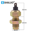 Sensor de velocidad del motor diésel EQ153 DCEC, generador eléctrico, Sensor magnético de captación de RPM, interruptor de alarma de latón, enchufe del Sensor M18 * 1,5*34mm