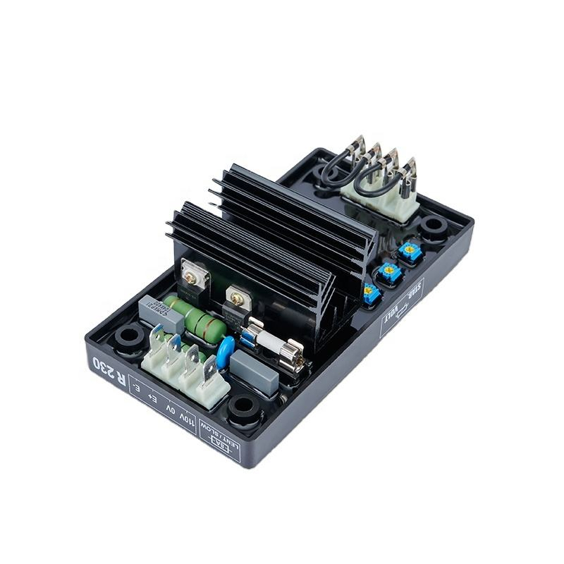 Regulador de voltaje del generador diésel R230 de alta calidad, piezas del alternador lorey somer monofásico avr