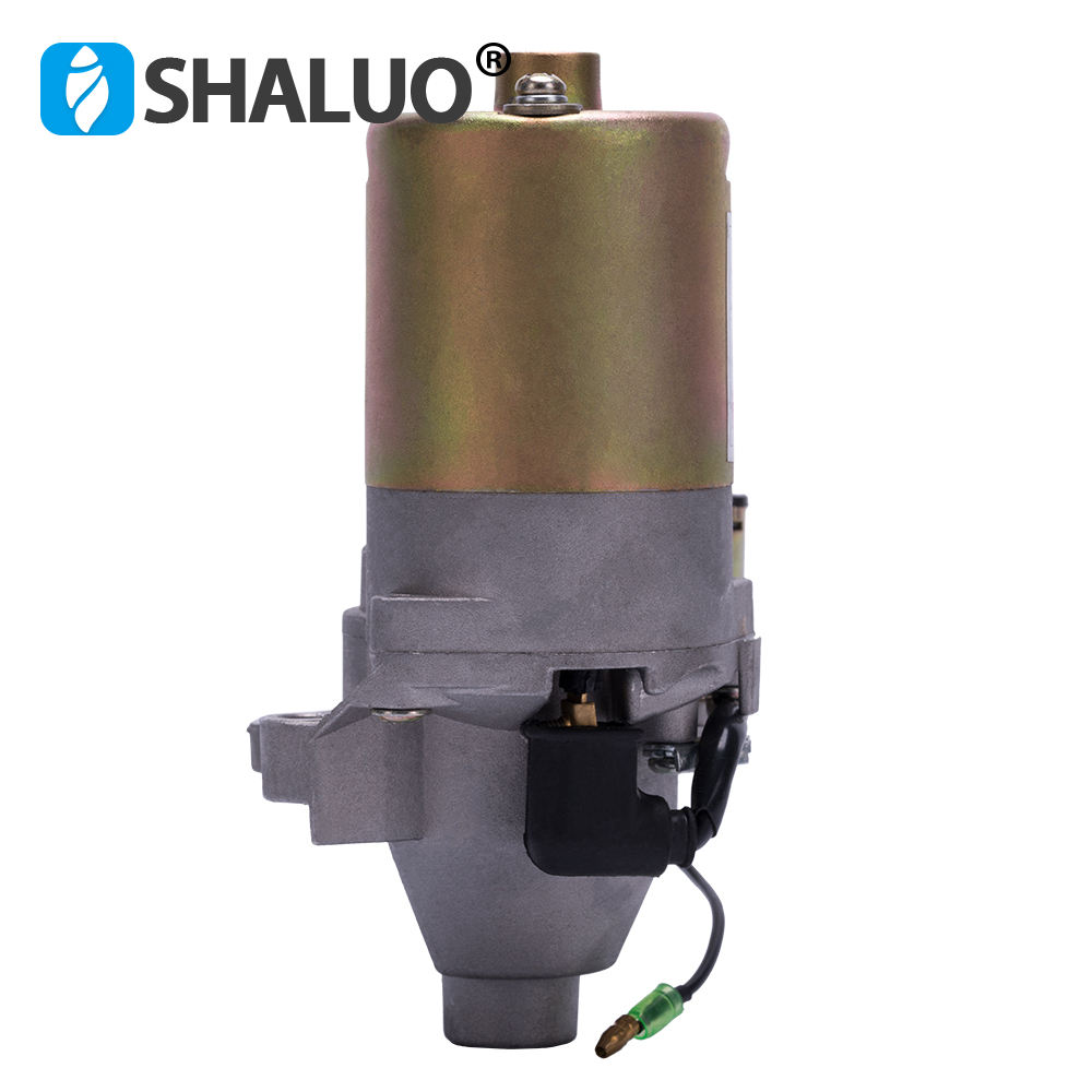 QDJ113 12V 0.25KW Motor de gasolina Motor de arranque eléctrico aplicar 5.5hp 168F 170F Motor de arranque Diesel Motor Scooter Kit piezas