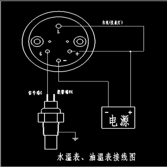 Piezas del generador Vdo Kit de medidor de nivel de presión de combustible y aceite de motor diésel, 24V