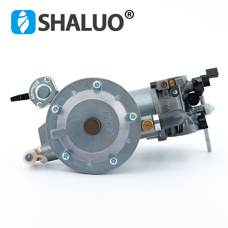 Bombas de agua de gasolina, kit de carburador de motor, cultivador GX200, carburadores de combustible duales con conmutación automática