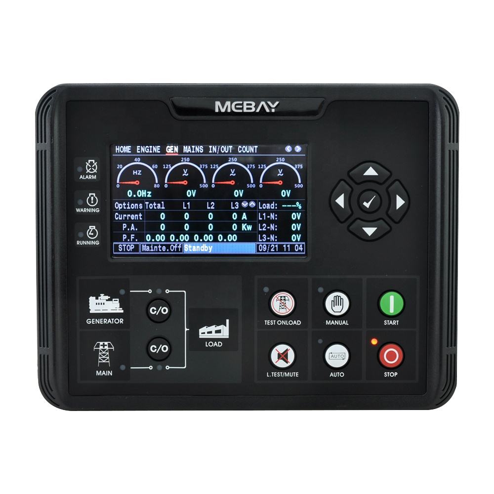 Módulo controlador de piezas del generador diésel DC60DR DC62DR, pantalla LCD, tablero de Control del motor, Panel de Control inteligente