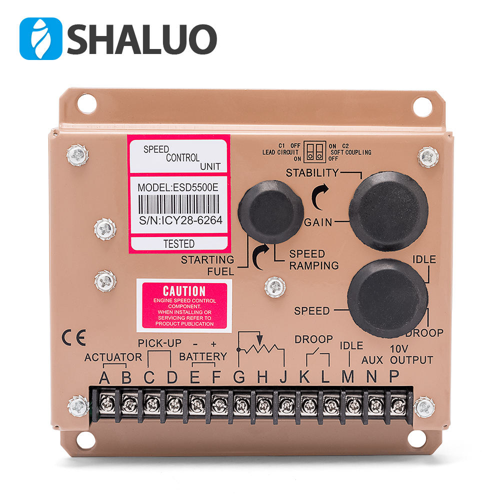 ADC225 regulador eléctrico actuador generador de motor diésel parte controlador de velocidad bomba de combustible electromagnética de alta resistencia 12v 24V
