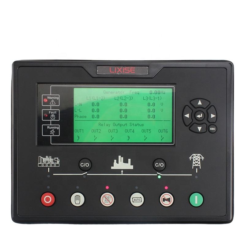 LIXiSE LXC7110 LXC7120 LCD AMF Auto Start Generador Diesel Panel Controlador GSM GPRS Módulos de Control