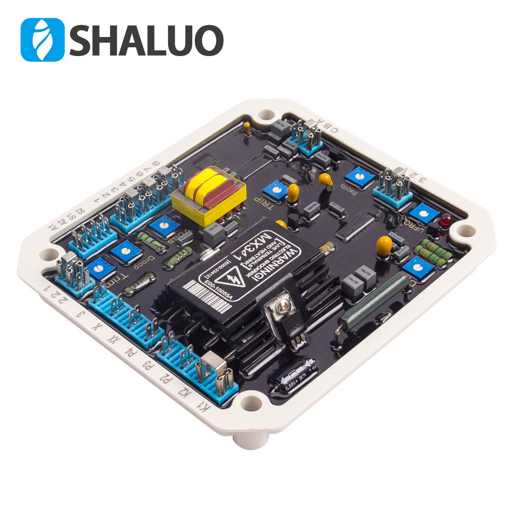 Generador Regulador de voltaje automático MX341 AVR Imán permanente Alternador diésel sin escobillas Estabilizador regulador de potencia