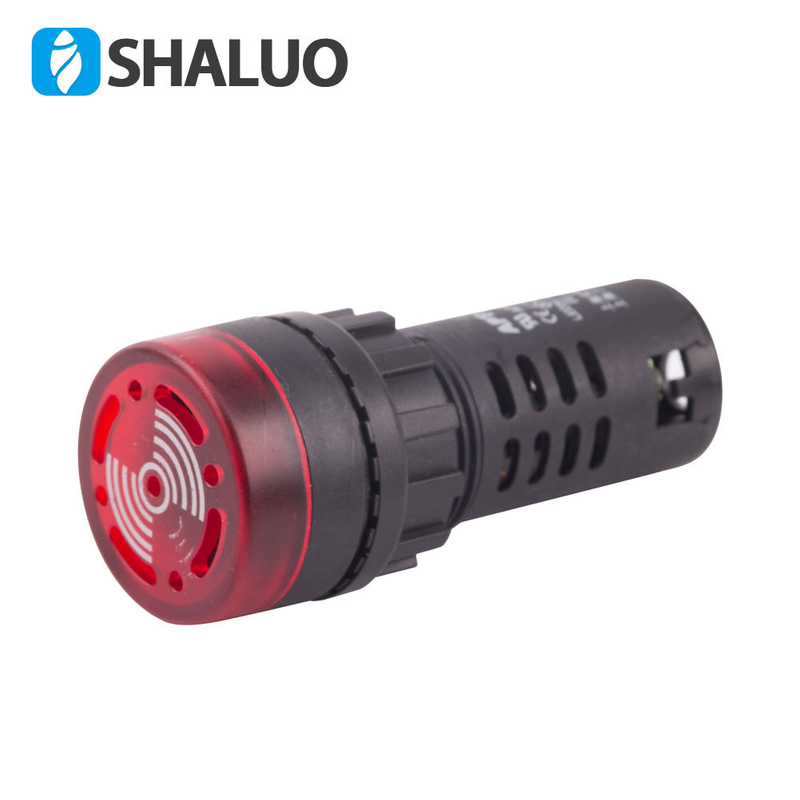 Sistema de control automático del generador, zumbador, luz de alarma de sonido intermitente con AD16-22SM de alarma de flash LED