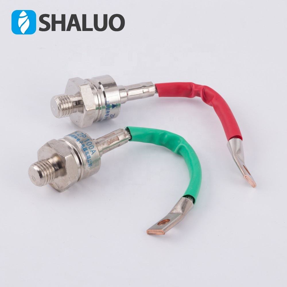 Rectificador en espiral de silicio ZP100A 1600V2CZ, diodo de alta potencia hacia adelante y hacia atrás