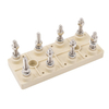 Caja de distribución del generador, bloque de terminales de cable, placa de plástico 224, dispositivo paralelo de cobre tipo puente de alta corriente de ocho bits, 10mm