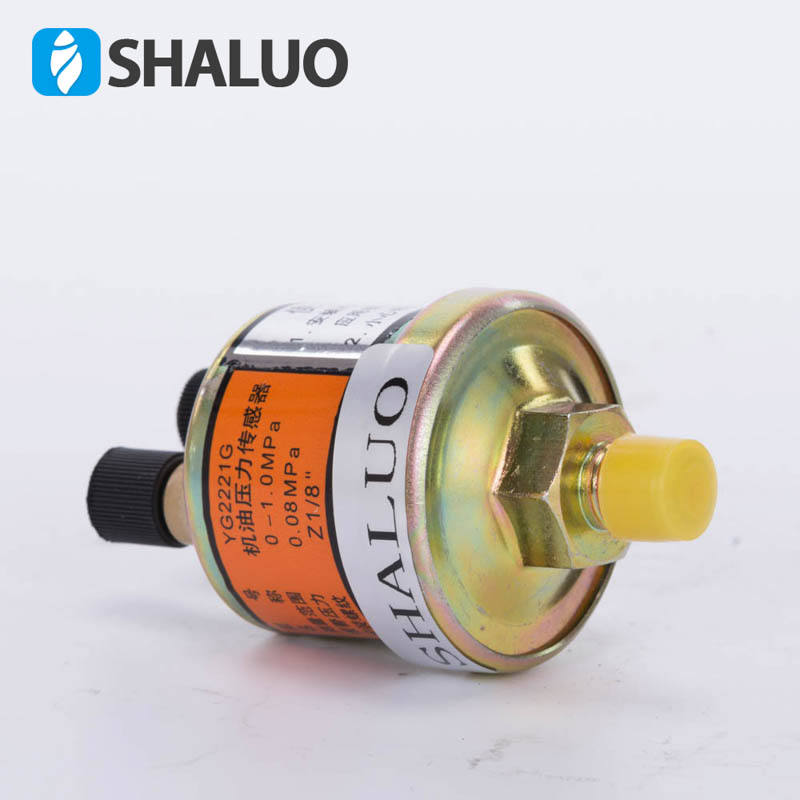 Enchufe de inducción de motor diésel, instrumento de alarma de equipo de rosca de 10mm, sensor de presión de aceite yg2221g