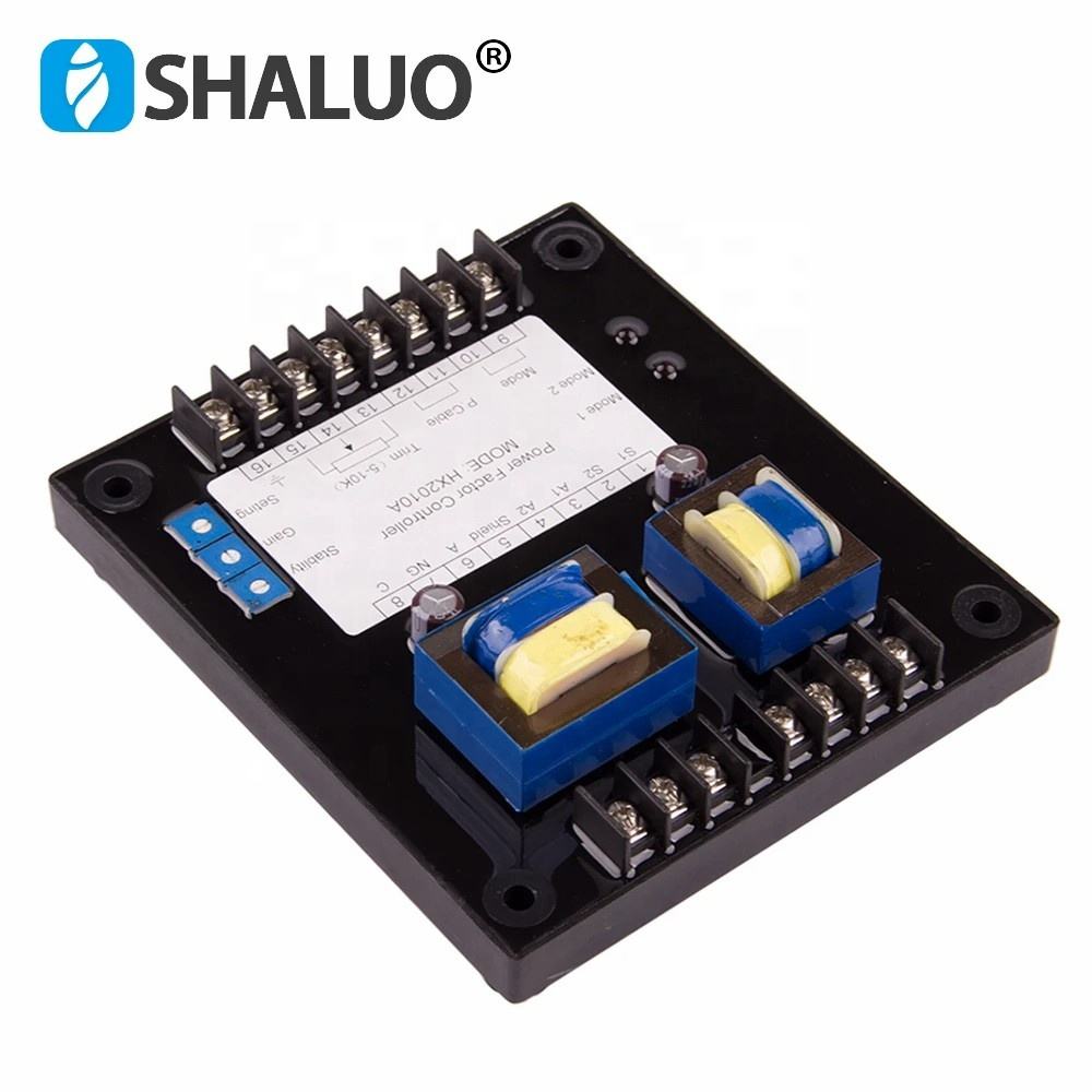Regulador AVR HX2010A Controlador de factor de potencia paralelo Accesorios de piezas de generador eléctrico de CA