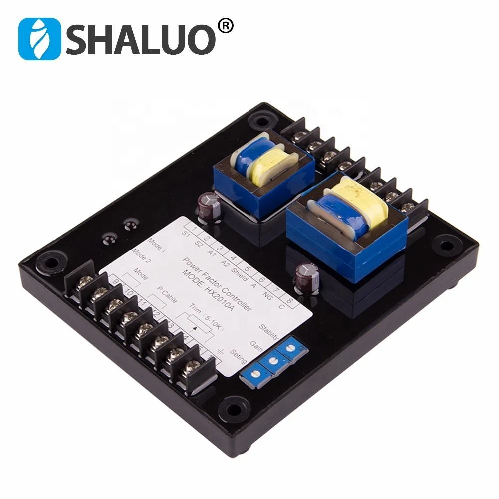 Regulador AVR HX2010A Controlador de factor de potencia paralelo Accesorios de piezas de generador eléctrico de CA