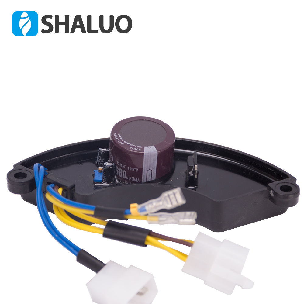 Estabilizador de voltaje del generador de gasolina, regulador de voltaje automático trifásico AVR, 5kw, 3kw, 188