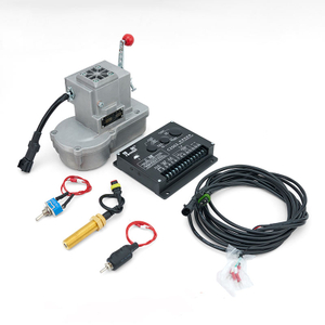 Juego completo de controlador de velocidad del motor de CC C2002 A1000C-W regulador del actuador del generador 12V 24V