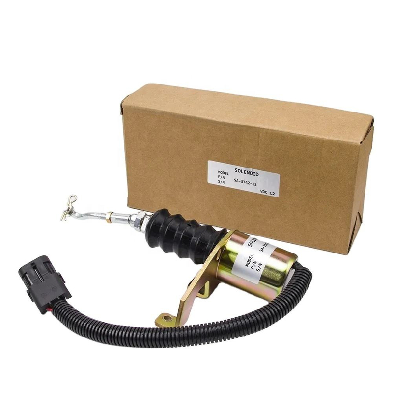 Válvula Solenoide de parada de motor diésel 3974947 3932017 1751ES SA-3742-12 interruptor solenoide de apagado de combustible para regulador RSV