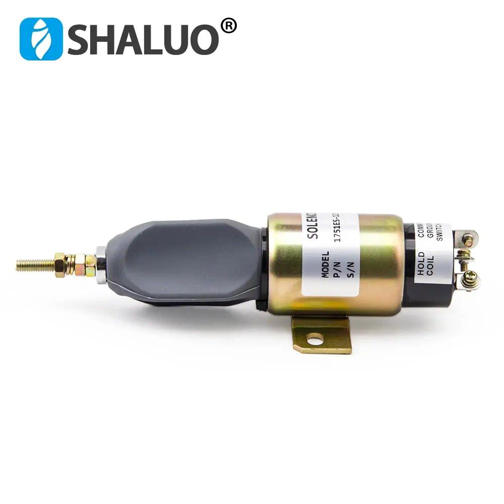 Generador diésel 1751ES-12E7U1B1S1 DC12V, válvula solenoide de parada de motor, interruptor electrónico de apagado de combustible, 24V 1751ES-12E7U1B1S2