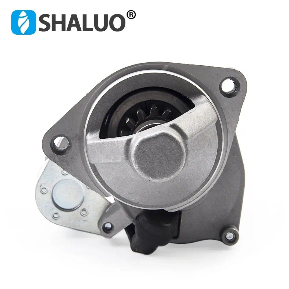 Nuevo tipo QDJ112 182F 188F GX390 5-8KW DC12V Motor de arranque de gasolina Motor generador eléctrico Motor de arranque repuestos 14 dientes