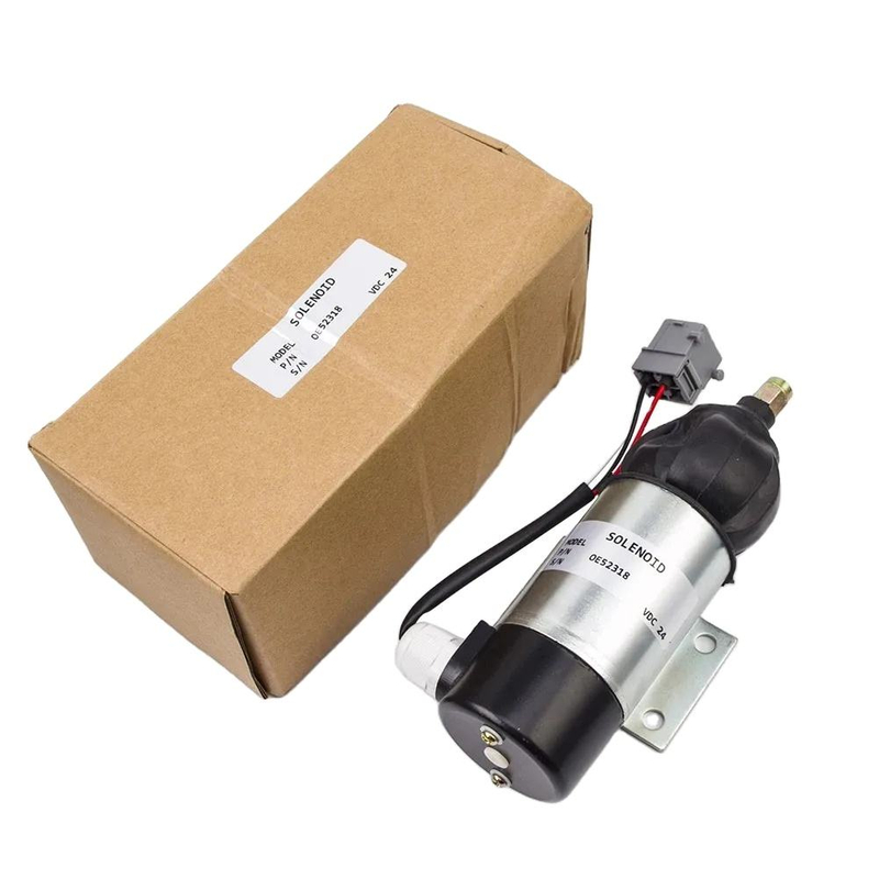Válvula Solenoide de apagado de combustible del motor, 12V, 24V, OE52318, para Perkins serie 2006 3008, Volvo Penta 872825, 873754, 1830592, 872458, 881969