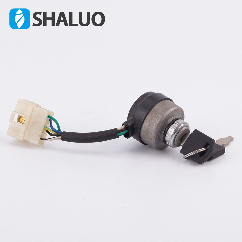 Cerradura de llave de arranque eléctrico del generador diésel seis cables