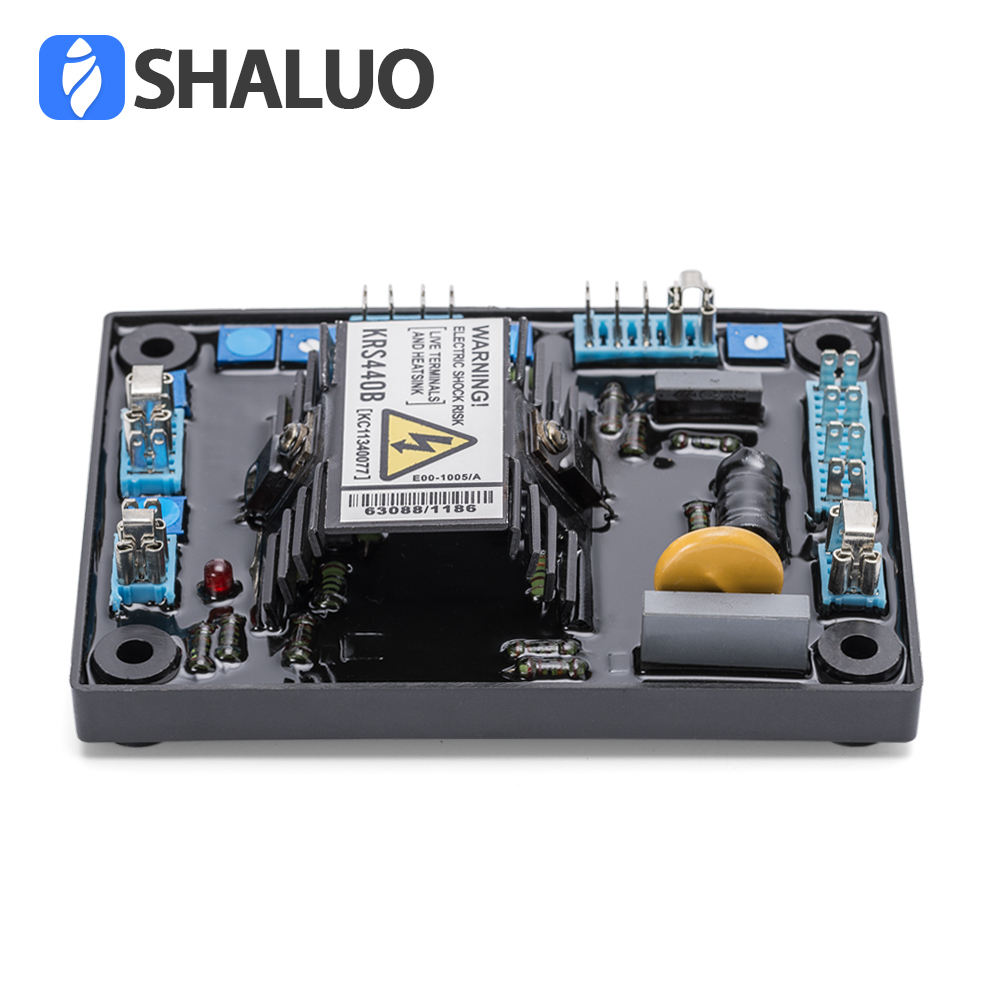Alternador KRS440B Avr, conjunto de generador diésel trifásico, placa electrónica, diagrama de circuito estabilizador de voltaje automático