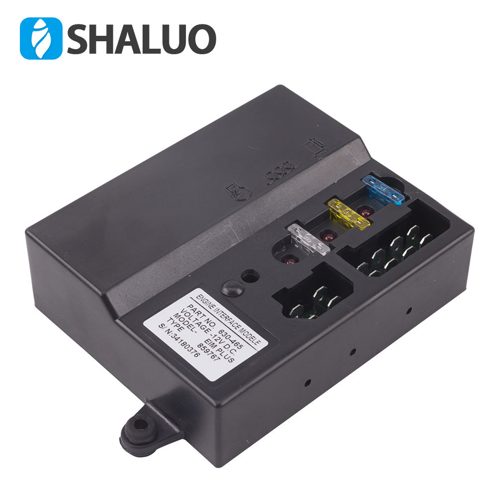 Controlador de protección del regulador de velocidad del generador diésel EIM PLUS 12V DC módulo de interfaz del motor 630-465 630-466