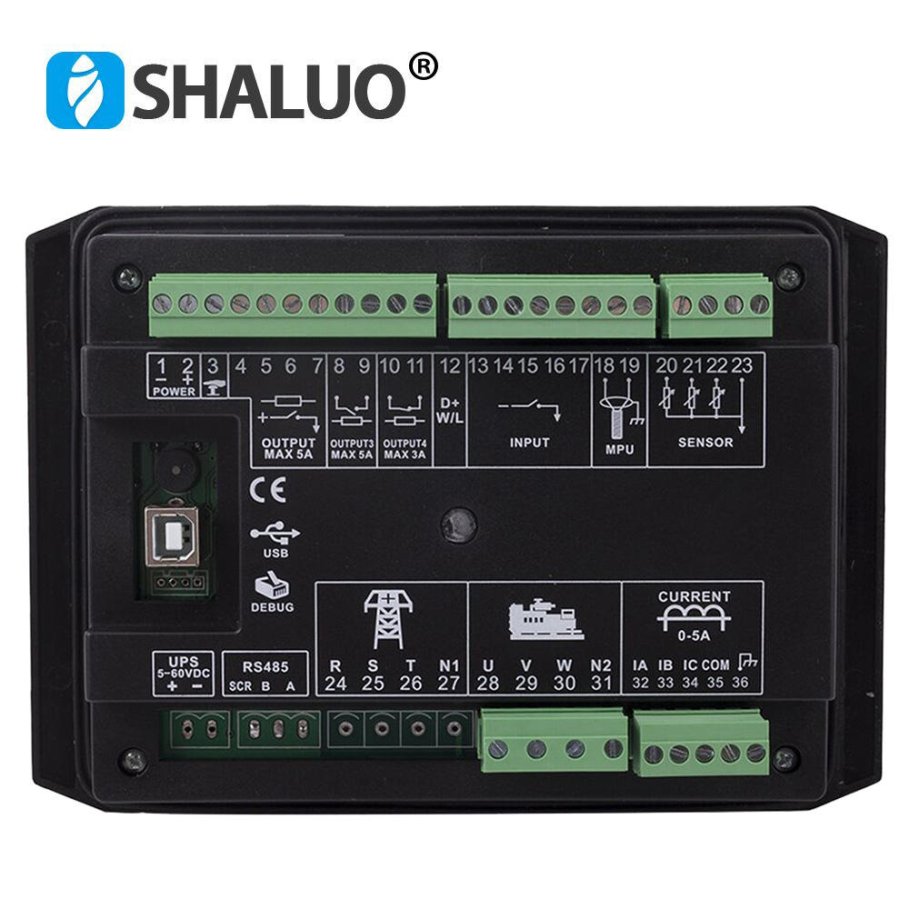 DC40D DC42D DC40DR DC42DR MK3 generador diésel módulo controlador módulo grupo electrógeno monitoreo de parámetros