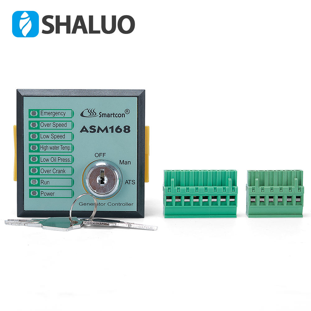 Pieza del generador diésel, caja de distribución, control, placa de circuito para panel eléctrico, arranque automático, controlador electrónico GTR168 ASM168