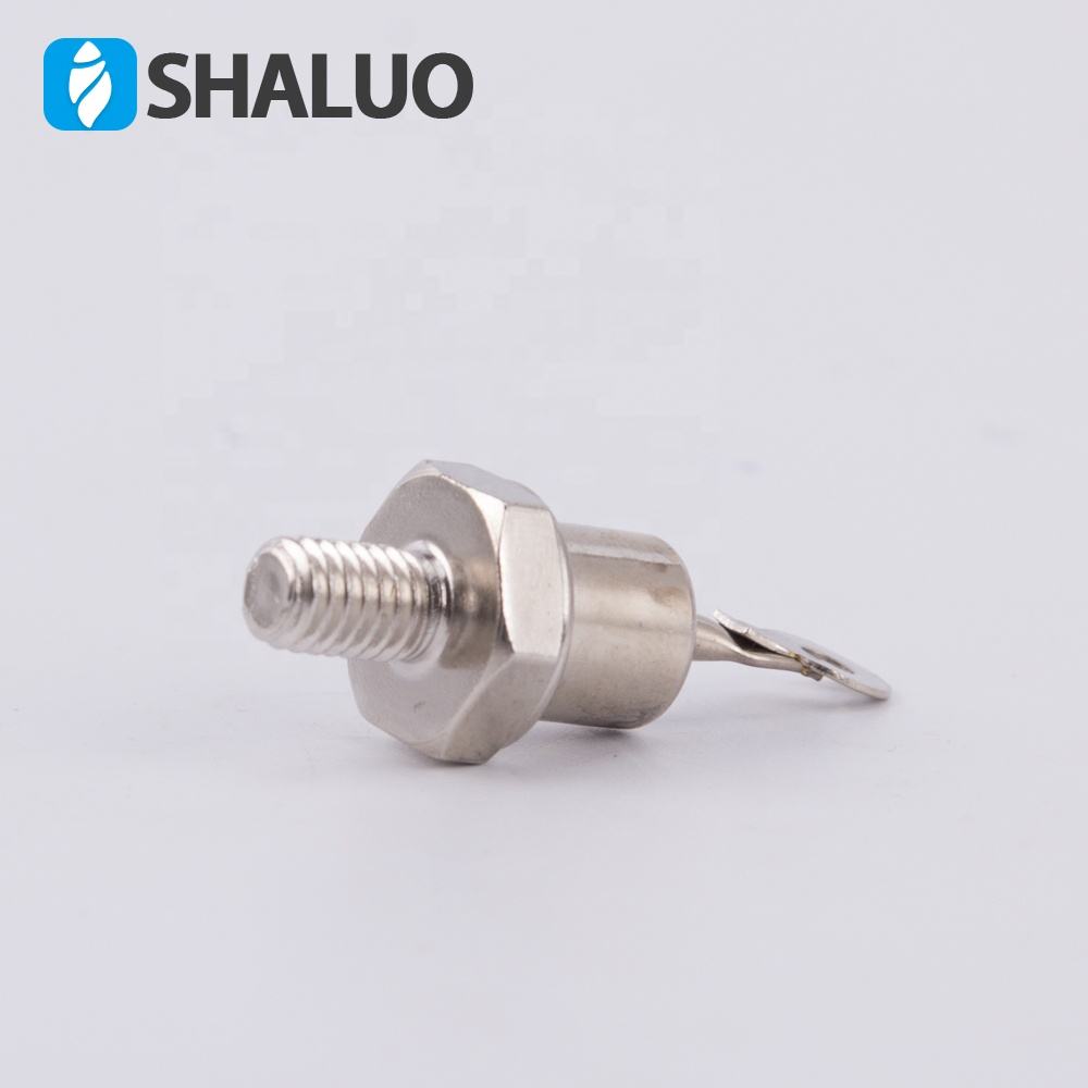 Rectificador de diodo de perno de potencia ZP5A, 6mm, 1000V, para generador, diodo rectificador, rectificador de diodo 5A, componentes y suministros electrónicos