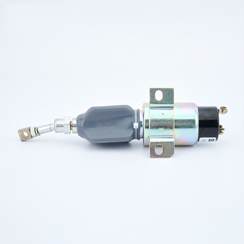 Generador diésel de 12v y 24V, válvula solenoide de parada de motor, extintor de excavadora, interruptor de combustible