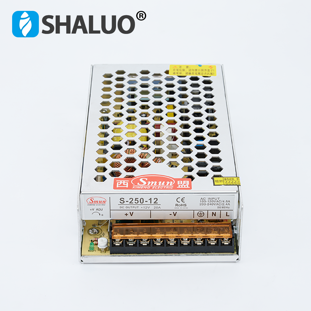 Adaptador de interruptor de alimentación de 12V 20A, módulo de cargador de batería, repuestos de generador de 220V a 12V