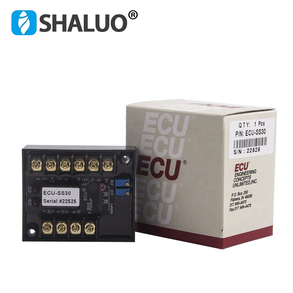 Generador protector de sobrevelocidad ECU-SS30 piezas de motor diésel control de velocidad motor regulador de velocidad 220V