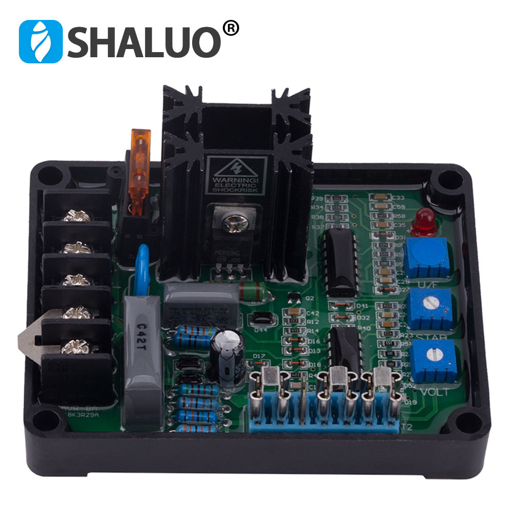Conjunto de generador sin escobillas Universal, pieza de repuesto, regulador de voltaje automático AVR GAVR 8A