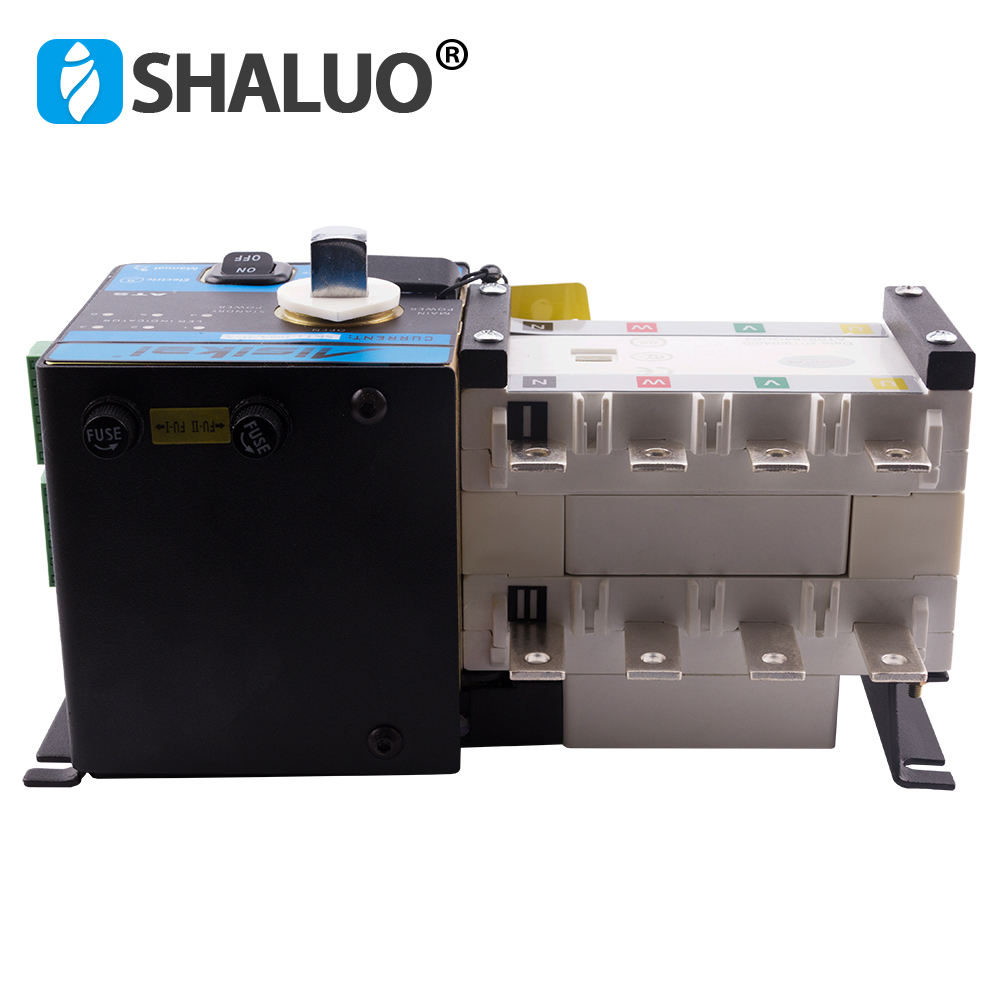 Panel de interruptor de transferencia automática del generador ATS 100A