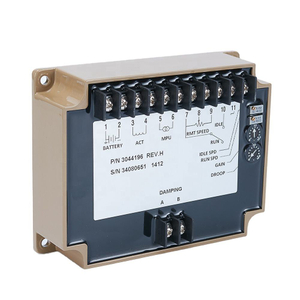 Controlador del módulo de Control de velocidad del gobernador electrónico del motor del generador diésel 3044196