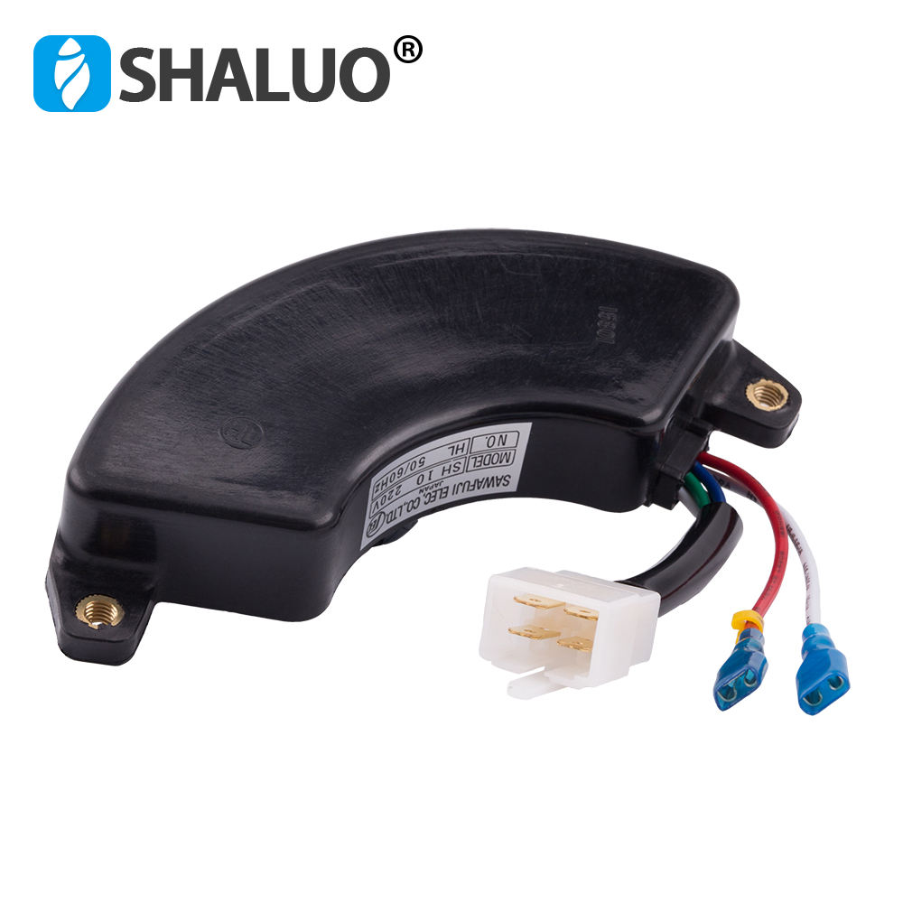 Piezas trifásicas de gasolina avr ketuo, regulador de voltaje regulable automático, estabilizador de generador de gasolina, 5kw, 7,5 kW, 380v, 8 cables
