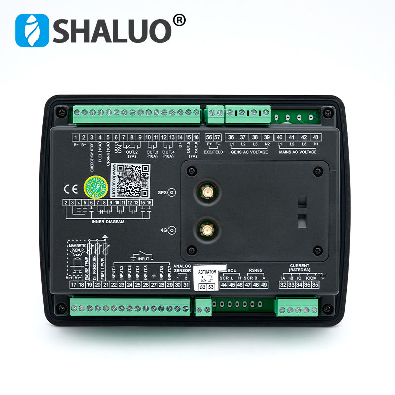LXC6610B controlador de grupo electrógeno de arranque remoto módulo de control de teléfono móvil WIFI 2G 4G