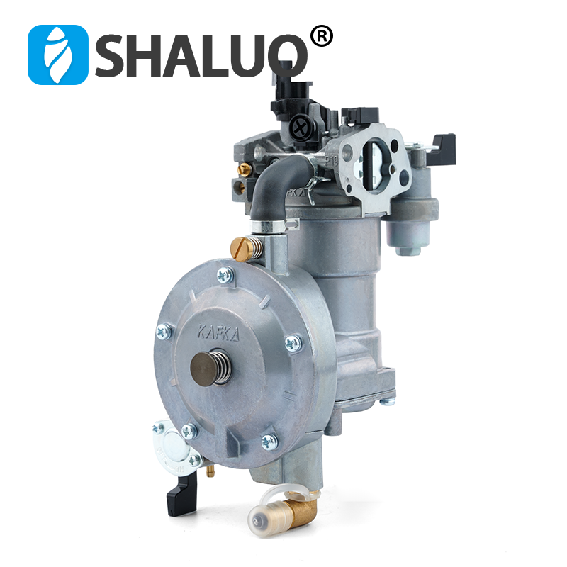 Bombas de agua de gasolina, kit de carburador de motor, cultivador GX200, carburadores de combustible duales con conmutación automática