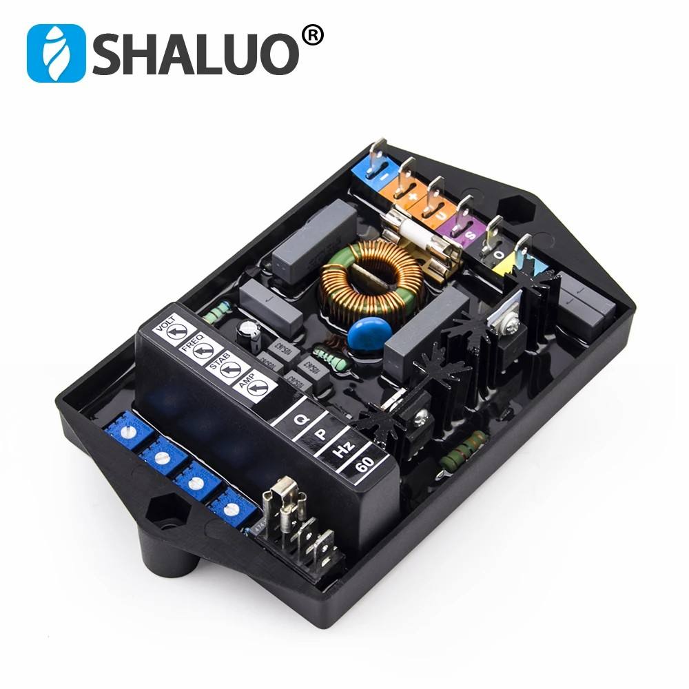 Generador automático M16FA655A AVR Marelli, módulo de Control estabilizador y regulador de voltaje, piezas de grupo electrógeno eléctrico, accesorios