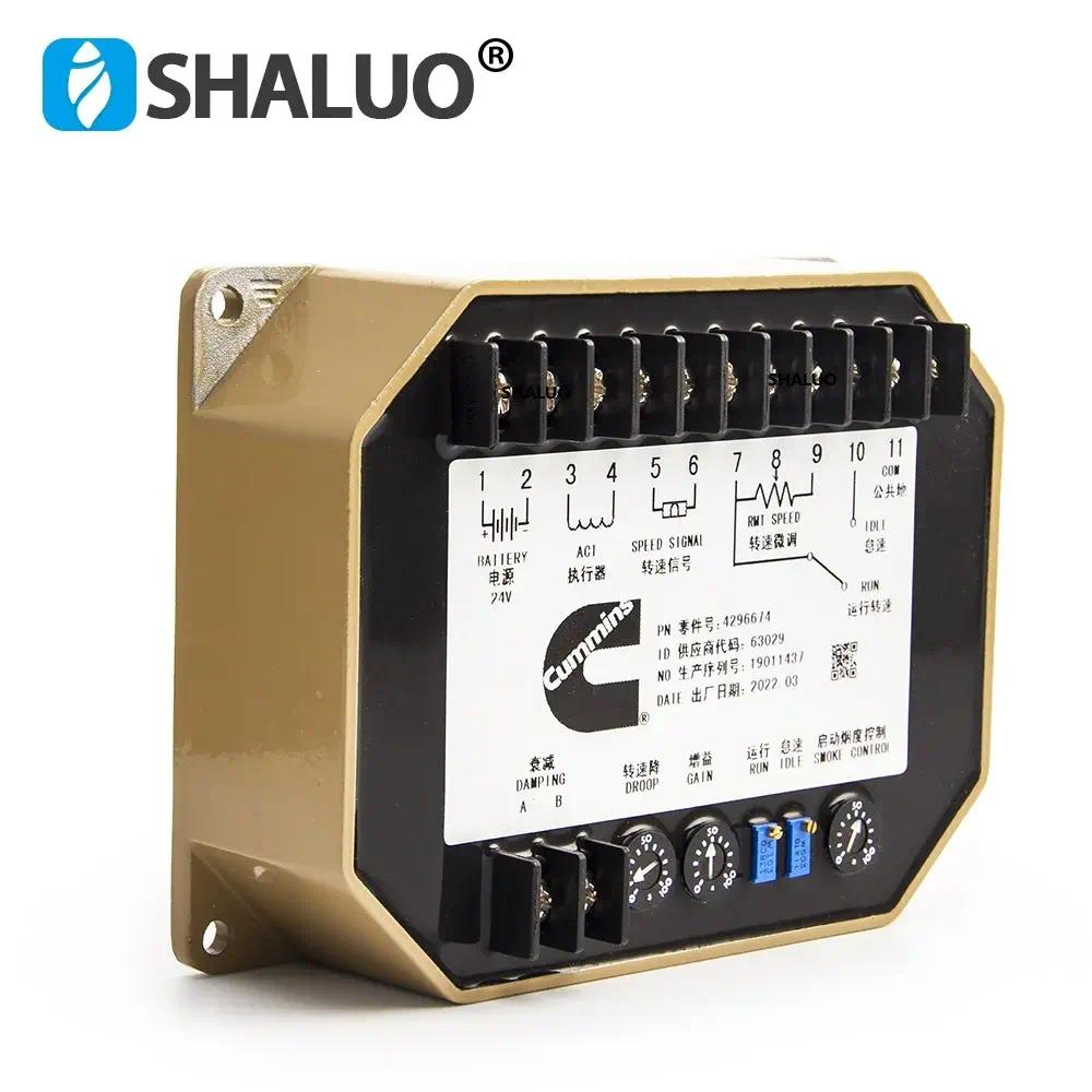 Controlador de velocidad del generador diésel Cummins 4296674 NT855 K19, módulo de unidad de Control Govornor de velocidad del motor 4296675 K19 KV38