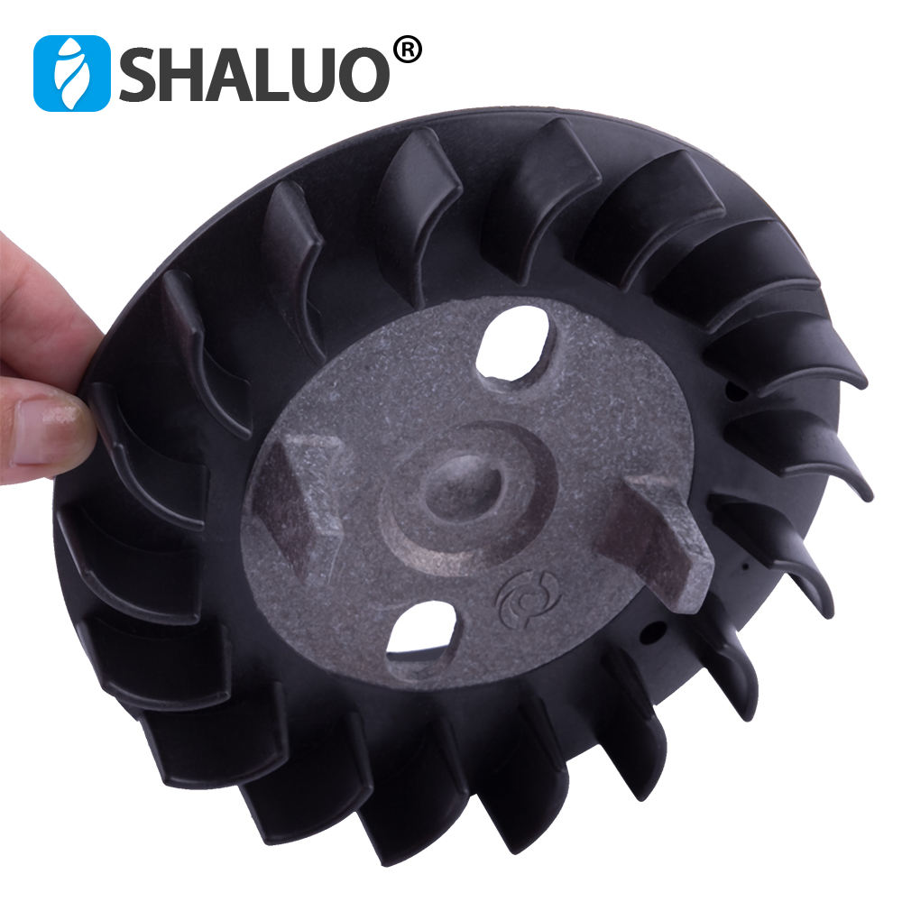 Volante de inercia de plástico de aluminio del generador de gasolina 950
