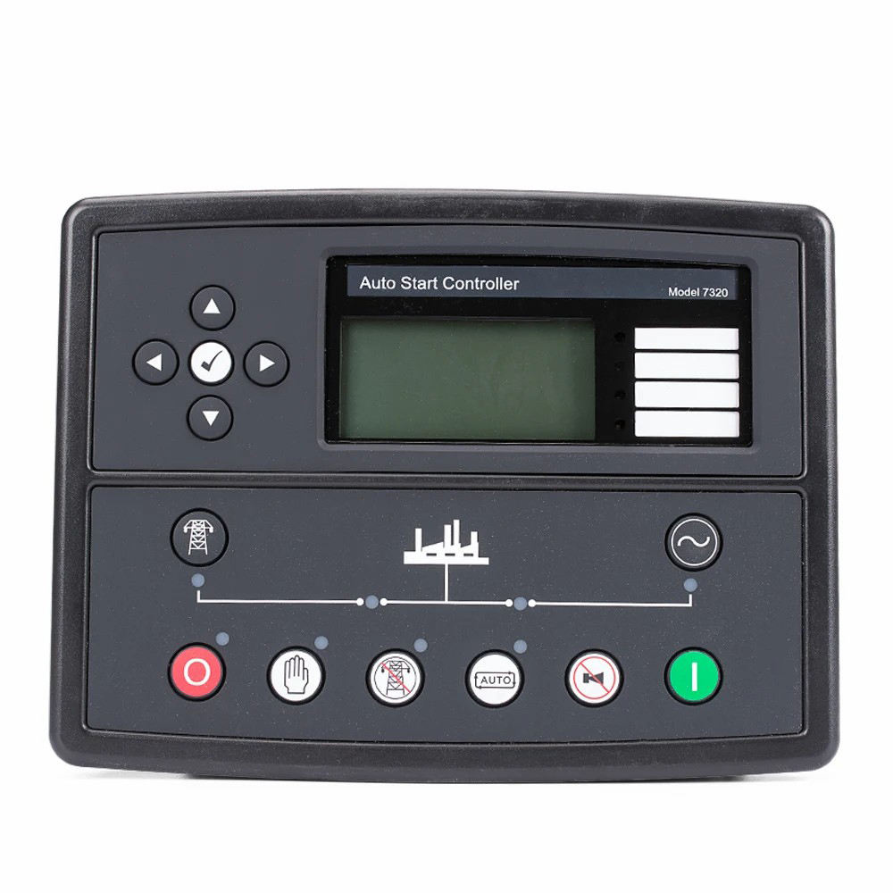 Generadores DSE7320 Controlador Genset AMF Controladores de gabinete de energía de aguas profundas Panel de control eléctrico inteligente