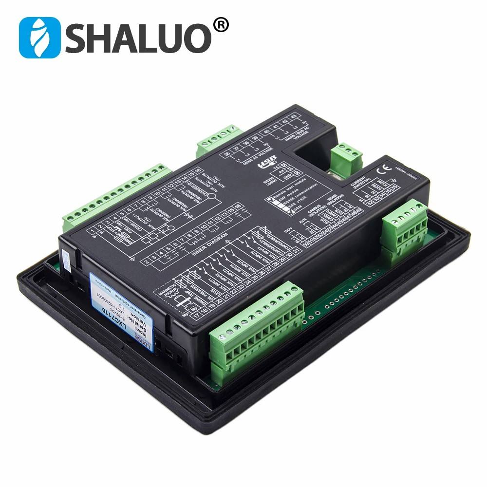LIXiSE LXC7110 LXC7120 LCD AMF Panel Controlador de generador diésel de arranque automático Módulo de Control GSM GPRS con USB RS232 piezas de grupo electrógeno