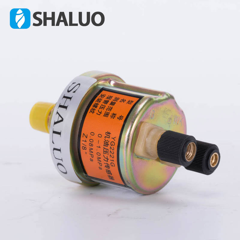 Enchufe de inducción de motor diésel, instrumento de alarma de equipo de rosca de 10mm, sensor de presión de aceite yg2221g
