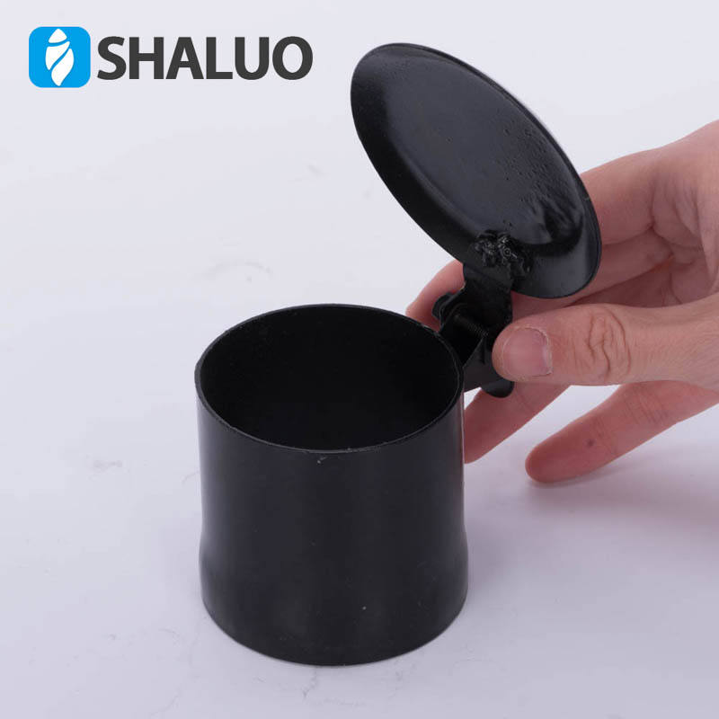 Generador de tubo de escape sombrero de lluvia embudo de escape cubierta de niveladora a prueba de lluvia M60mm