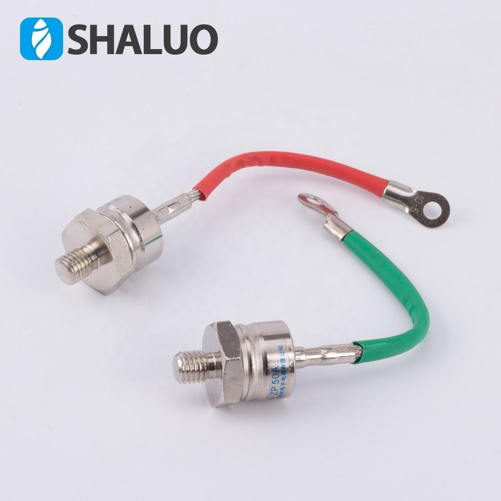 Generador ZP50A 1600V2CZ, rectificador en espiral de silicona, diodo inverso de alta potencia, 1 par