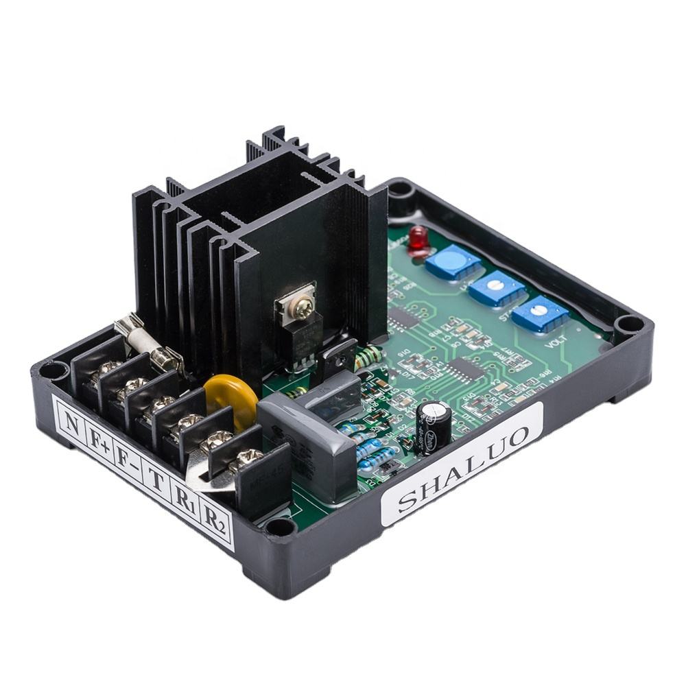 Generador diésel, placa electrónica integrada, diagrama de circuito estabilizador, regulador de voltaje automático avr GAVR 12A