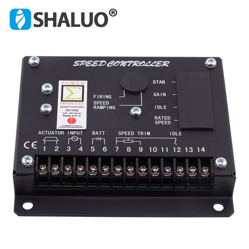 Unidad de control de velocidad del generador Regulador del motor 6700E