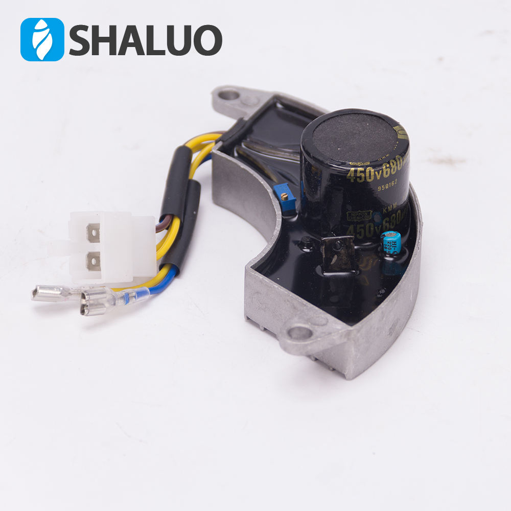 Generador monofásico AVR de 5kw, regulador de voltaje automático avr, generador de gasolina 188F, estabilizador de caja de aluminio