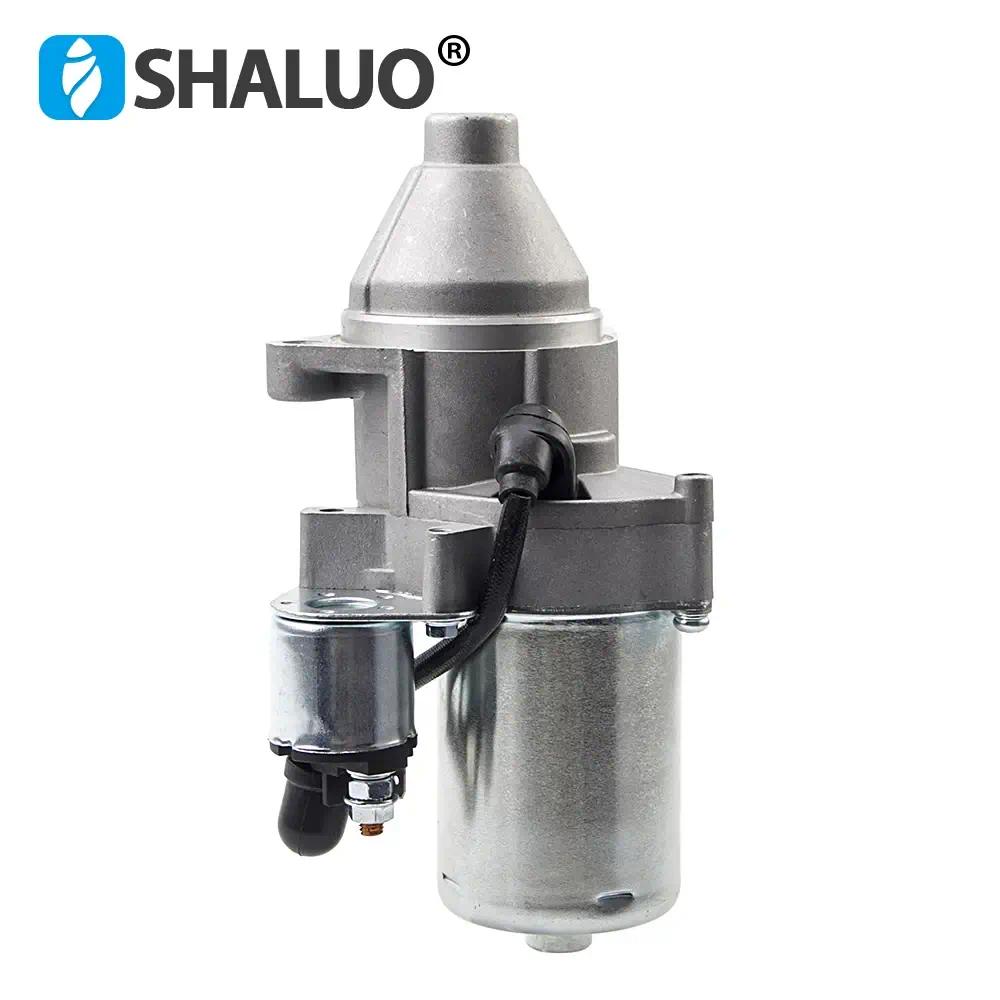 Nuevo tipo QDJ112 182F 188F GX390 5-8KW DC12V Motor de arranque de gasolina Motor generador eléctrico Motor de arranque repuestos 14 dientes