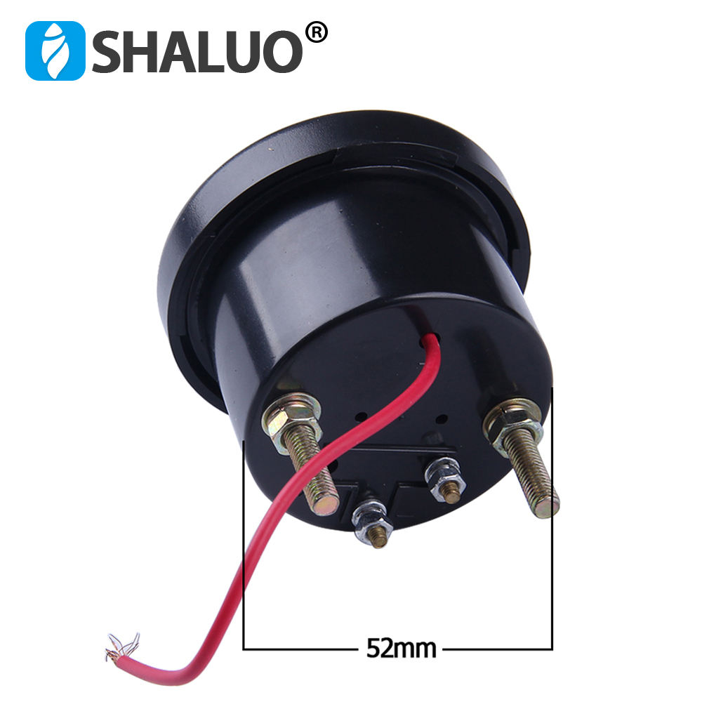 Medidor de voltaje del generador VDO, 52mm, 12V, para tamaño del medidor Genset